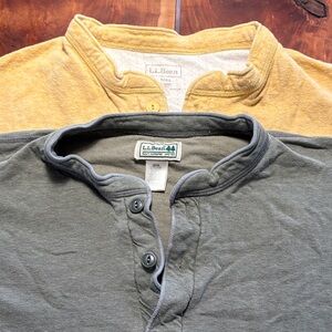 Men's Two-Layer River Driver's Shirt®, Traditional Henley, Large Tall, Workwear